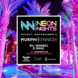 Neon Night Harrahs San Diego Club Yacht Promo Code murphy kennedy will hernandez dj engage