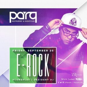 Dj E rock Parq San Diego PROMO CODE DISCOUNT TICKETS
