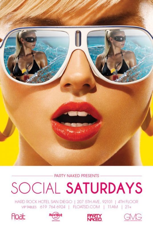 Hardrock Social Saturdays Pool Party Tickets Discount San Diego Promo