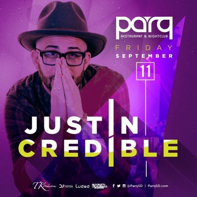 Justin Credible Parq Promo Code Discount Tickets San Diego