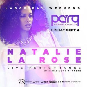 Natalie La Rose Parq Promo Code Discount Tickets San Diego Club