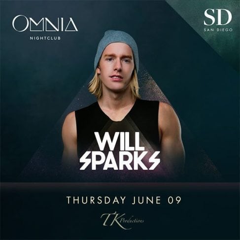 OMNIA SAN DIEGO WILL SPARKS JUNE 2016 NIGHT LIFE Tickets discount promo code