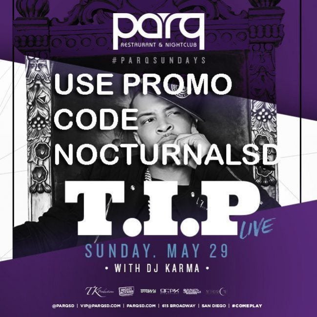 T I P Parq Night Club Promo Code Guest list Tickets