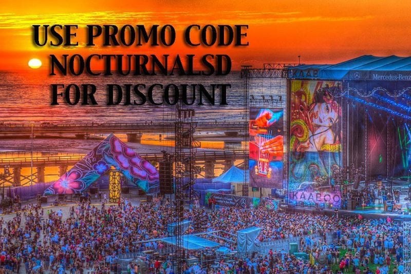 Kaboo Festival Tickets Discount Promo Code San Diego 2016 Del Mar friday Saturday sunday 