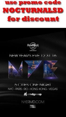 San Diego NYE 2017 Hard Rock Dirty South Tickets DISCOUNT Hotel reservations passes wrist bands dirty south