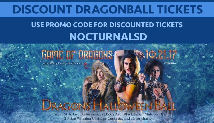 Dragon Halloween Ball Dallas DISCOUNT PROMO CODE 2017 event