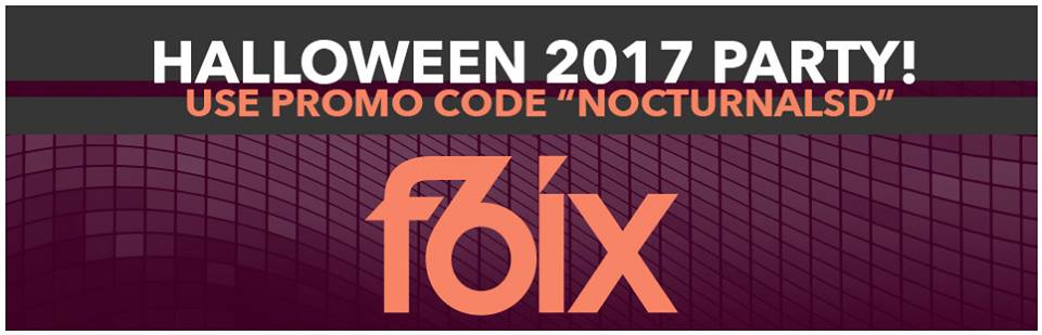 costume venue event F6IX Gaslamp Halloween Party San Diego Discount Tickets Promo Code 2017