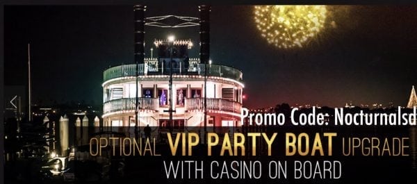 San Diego NYE yacht party promotional code discount tickets on sale