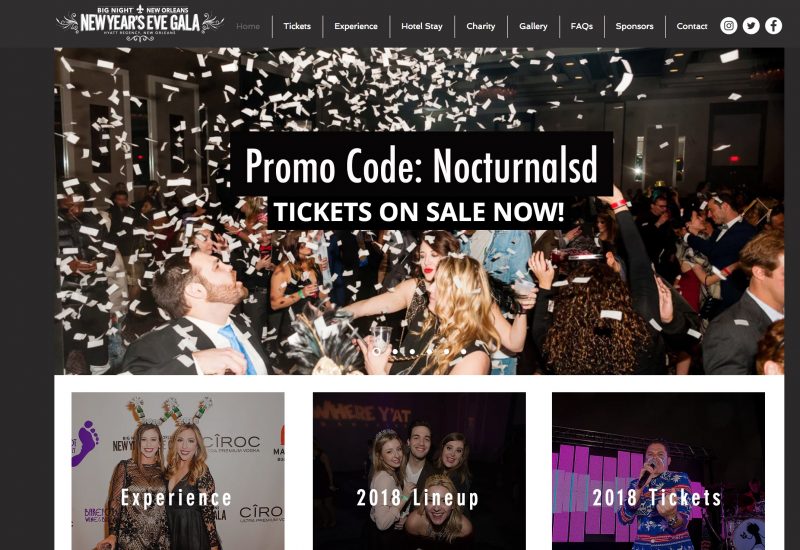 nye 2019 2018 discount promo code new orleans big night vip main event