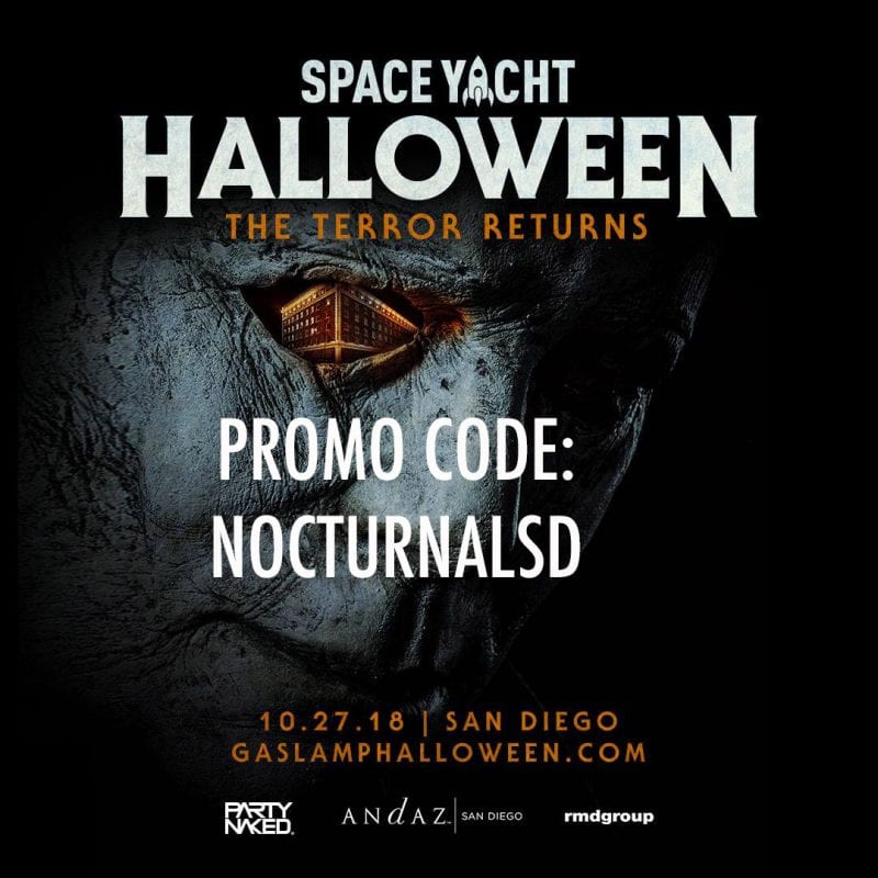 Space Yacht Halloween Andaz Hotel Gaslamp San Diego Discount Promotional Code 2018 