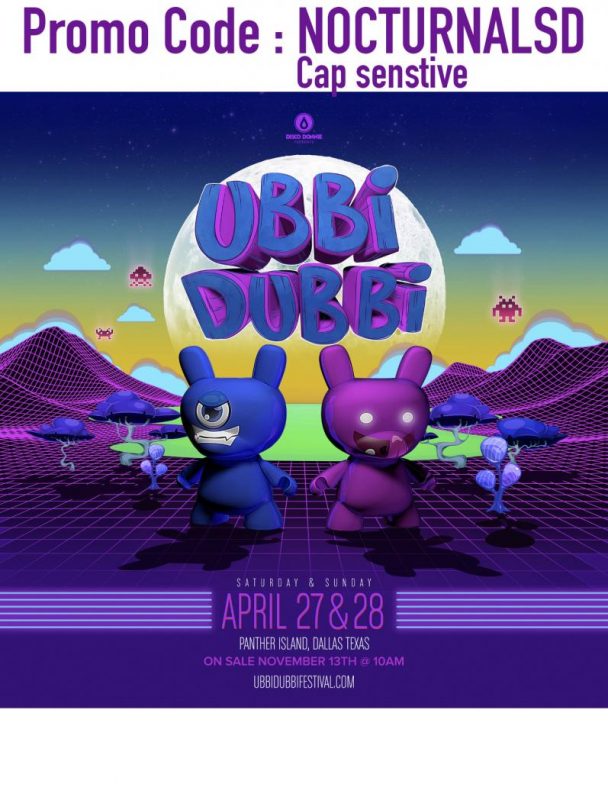 ubbi dubbi music festival 2019 promo code coupon deal 