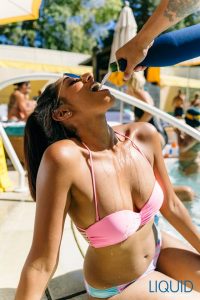 LIQUID Pool Event Calendar, Promo Code, Aria Resort & Casino, Day Club, Pool Party, Vegas Strip, Discount Passes, VIP Bottle Table Service, Bachelor Party, Bachelorette, Birthday, Topless, Guest list