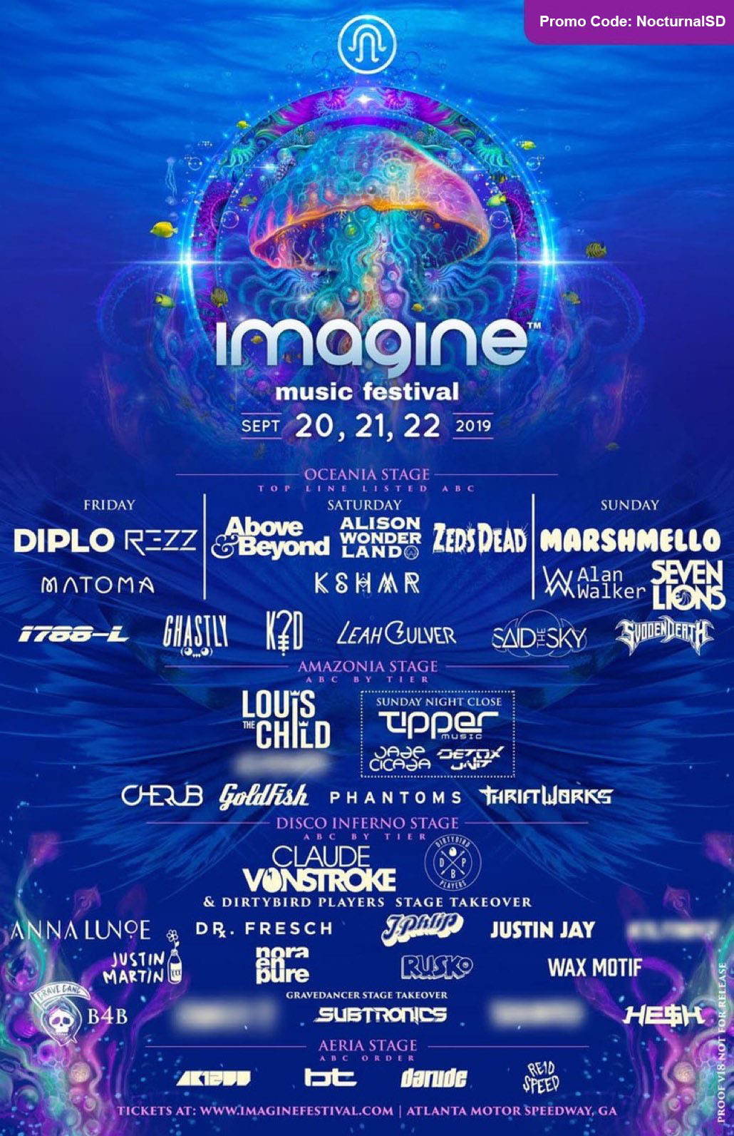 Imagine Festival Promo Code 2019