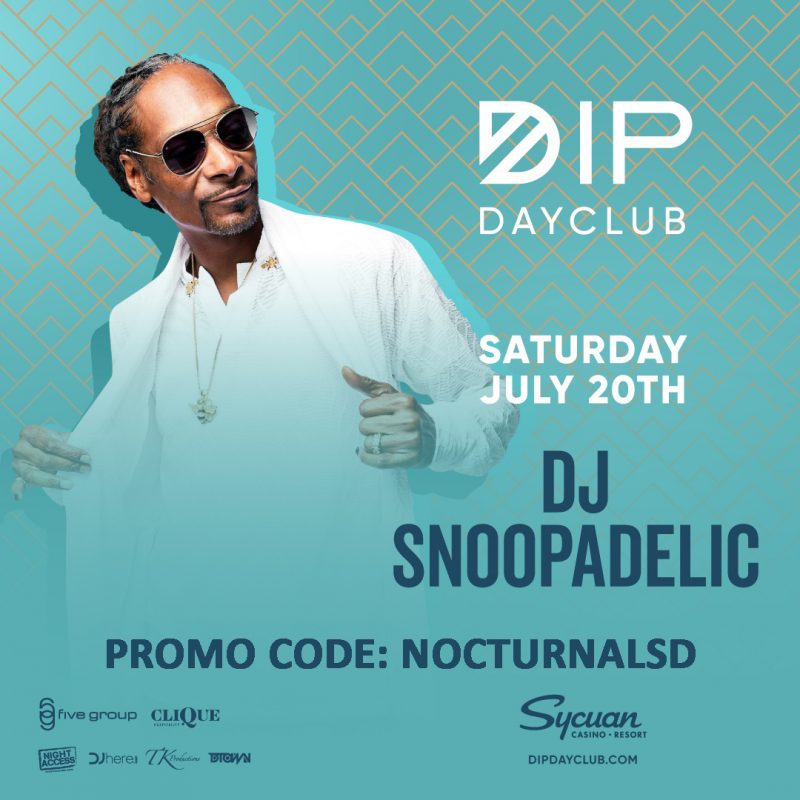 Dip Day Club DJ SNOOPADELIC Promo Code