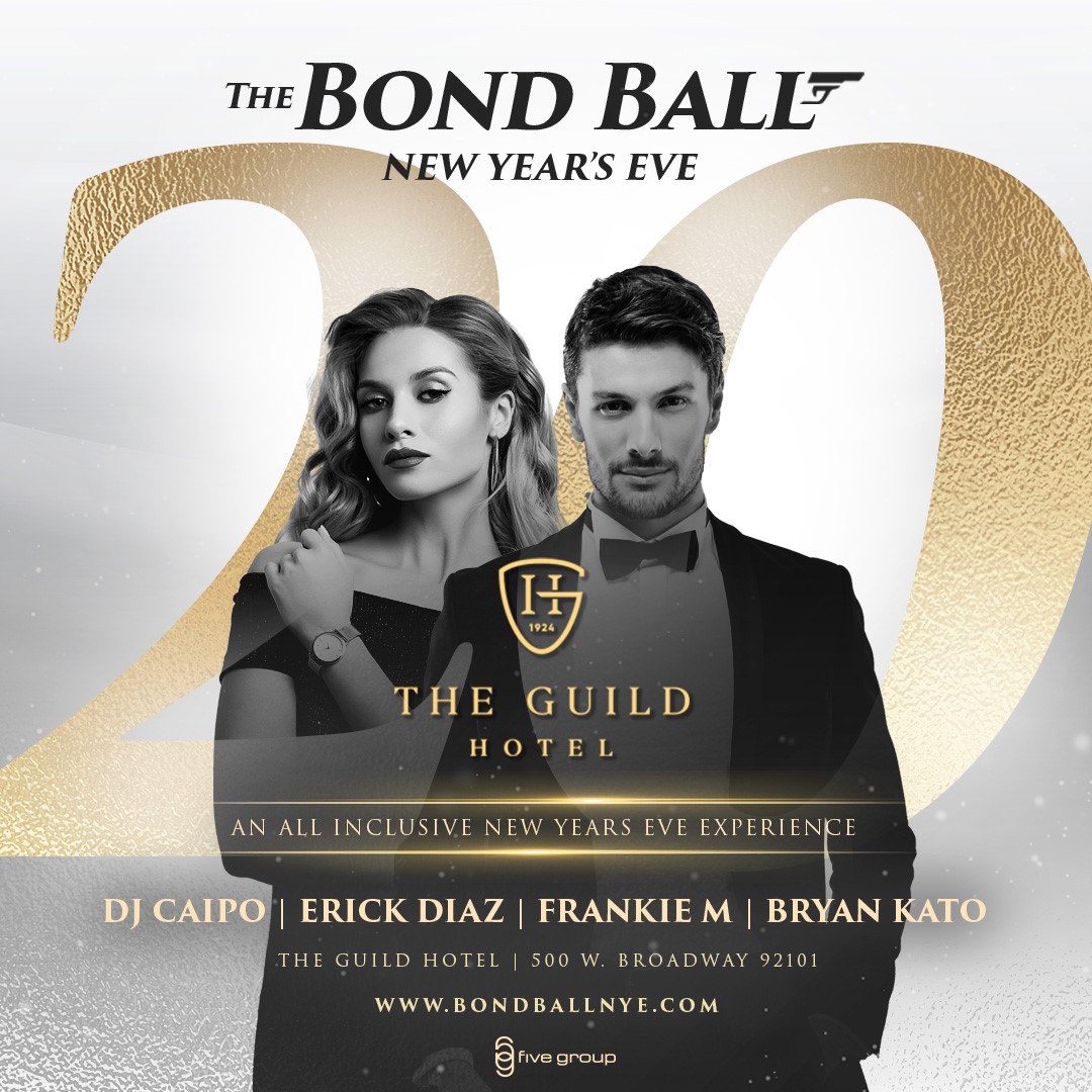 Bond Ball New Years Eve San Diego Gaslamp