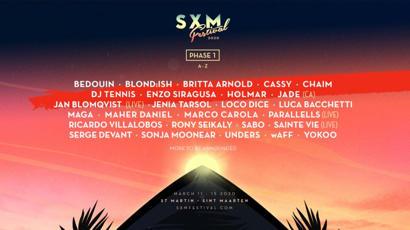 SXM Festival March 11-15, 2020 Discount Tickets, SXM Festival 2020 Promo Code, SXM Festivaln 2020, SXM St Martin, Best Caribbean Festivals