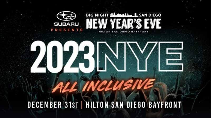 Big Night San Diego NYE Promo Code, 2023, New Years Eve Party, Discount TIckets, GA, VIP Bottle Service, Best San Diego NYE Parties