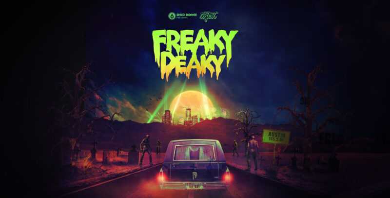 Freaky Deaky Promo Code. 2023, Festival, Concert, Texas, TX, GA Passes, VIP, General Admission, Lineup, Tickets, Houston Raceway, Halloween