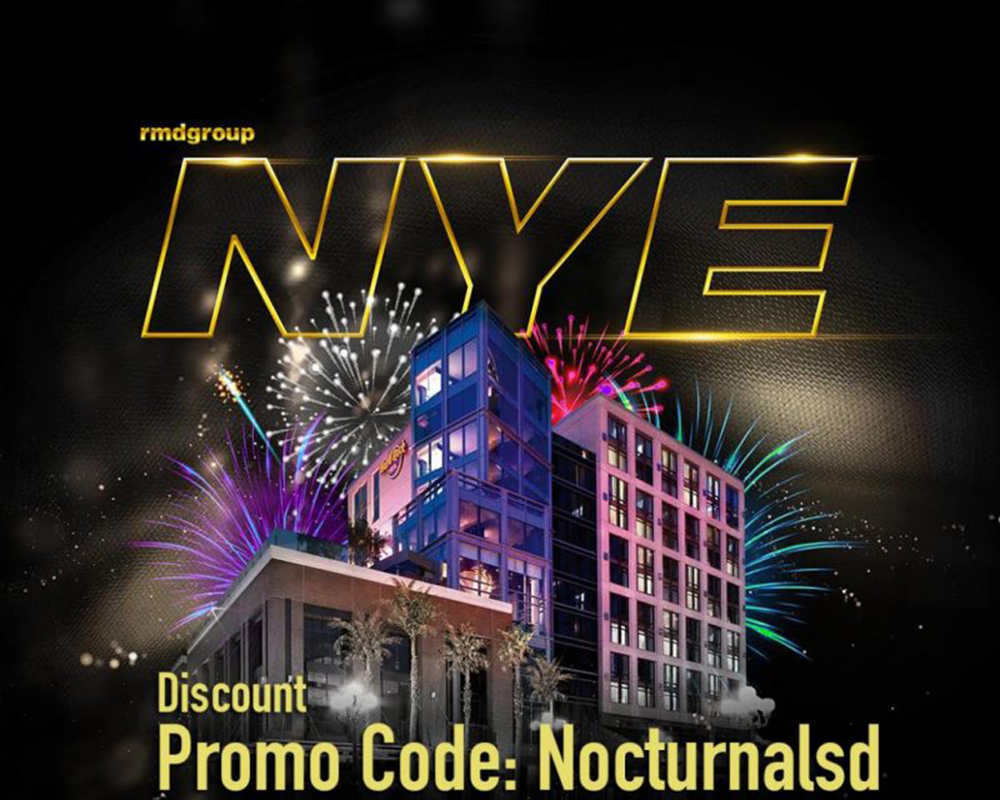 Hard Rock NYE Promo Code, New Years Eve, Discount Tickets, VIP Passes, San Diego Gaslamp, Best San Diego NYE Parties 2021