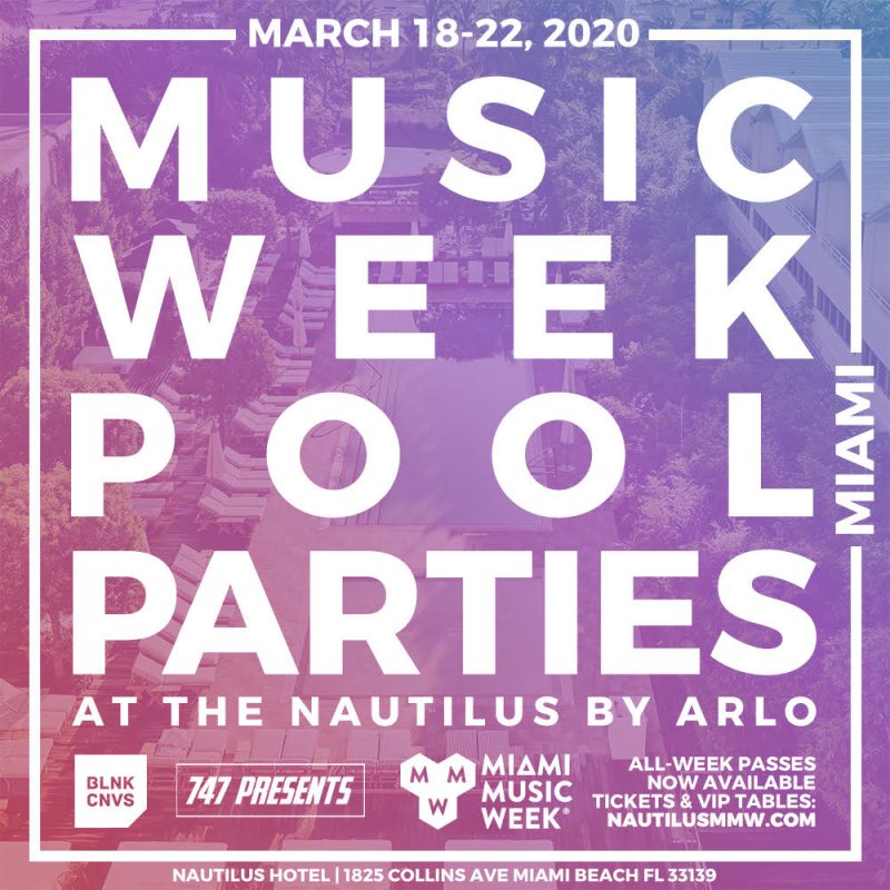 MMW Nautilus Pool Party 2020 Promo Code, Miami Music Week, Miami Beach, Discount Tickets, VIP Passes, Best Miami Pool Parties