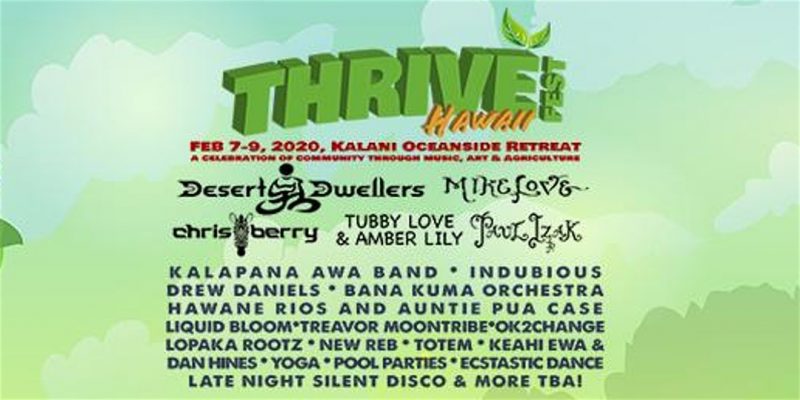 THRIVE Fest Hawaii 2020 Promo Code, Discount THRIVE Fest Hawaii 2020, Coupon for THRIVE Fest Hawaii 2020, THRIVE Festival promotional code