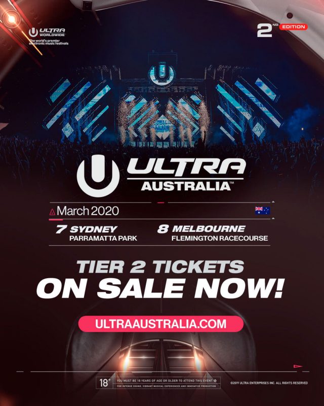 Ultra Melbourne Promo Code "nocturnalsd", Ultra Australia, Discount Tickets, Lineup, Ultra Sydney, General Admission, GA Passes, Discount VIP
