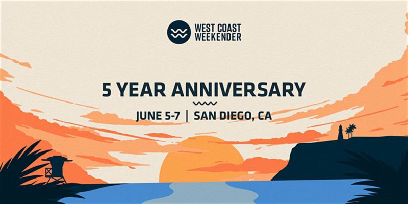West Coast Weekender Promo Code, Discount Tickets, GA Tickets, VIP Passes, San Diego CA, Best San Diego 2020 Events, The Lafayette Hotel