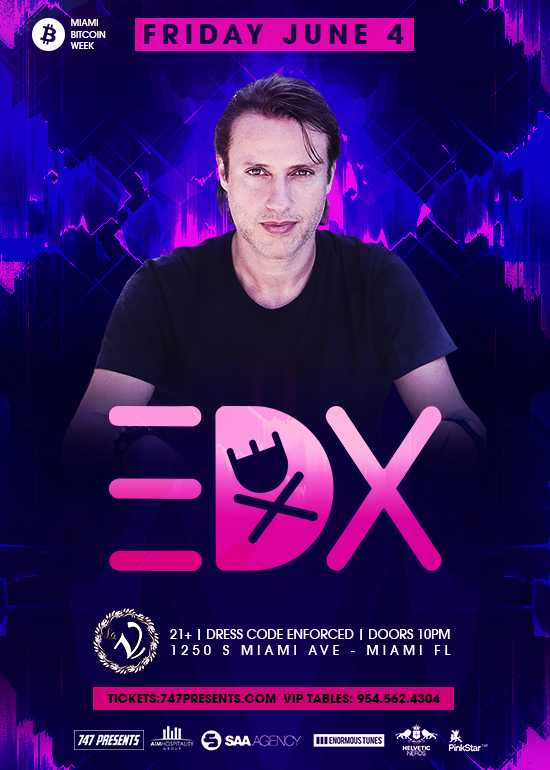 EDX La V Miami Promo Code, FL, Florida, Club, GA Passes, General Admission, VIP Passes, Tables, Music, DJ, Party Discount Tickets