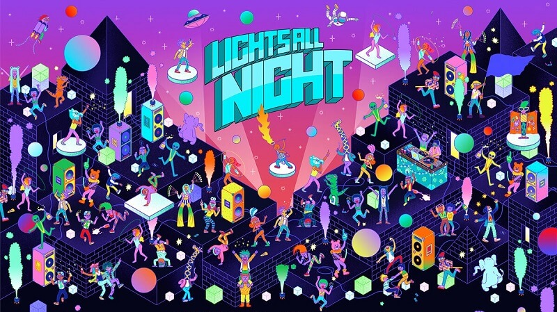 Lights All Night Dallas Promo Code, Texas, TX, Christmas, December, 2 Day Pass, Single Day Pass, VIP Pass, Tickets, Music, Venue, The Dallas Market Hall
