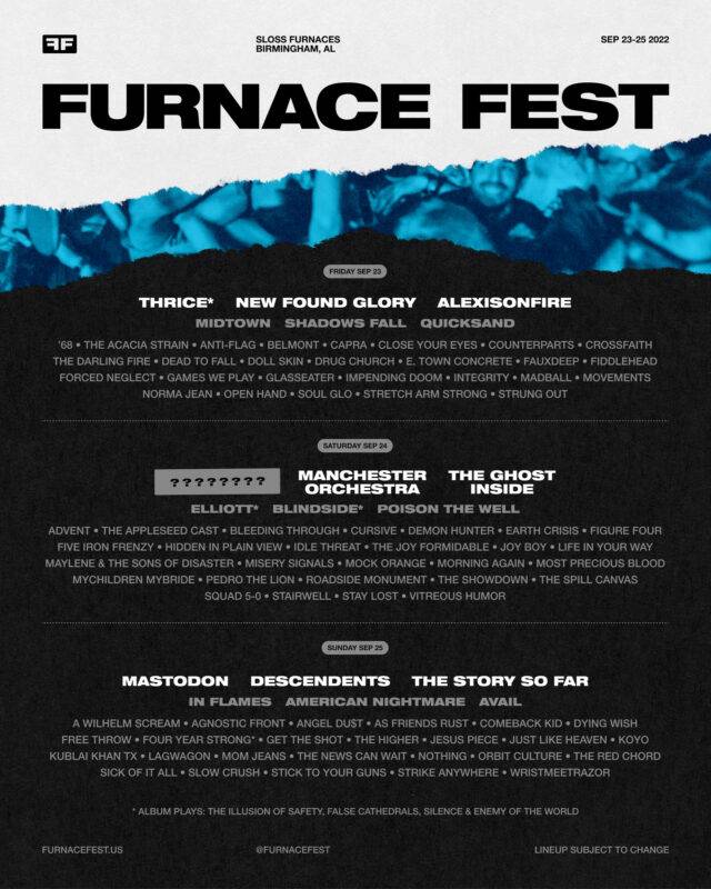 Furnace Fest Promo Code, Discount Tickets, VIP Passes, GA, Weekend, Bands, DJ, 3 Day, Birmingham Alabama, Sloss Furnaces 