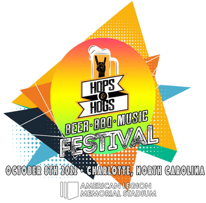 Hops and Hogs Festival Promo Code, Discount Tickets, GA, General Admission, VIP, Music, Food, Beer, DJ, Charlotte, NC, American Legion Memorial Stadium
