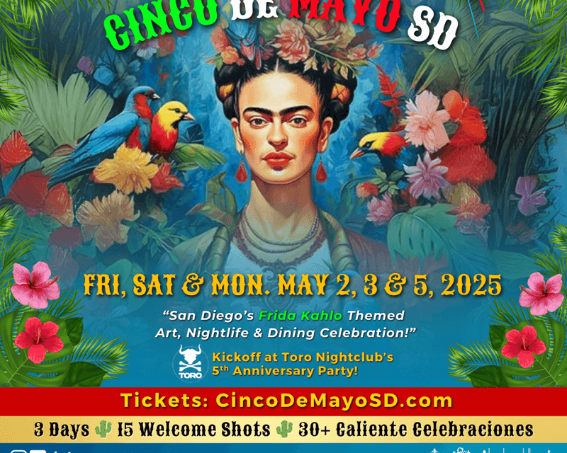 cinco de mayo san diego promo code