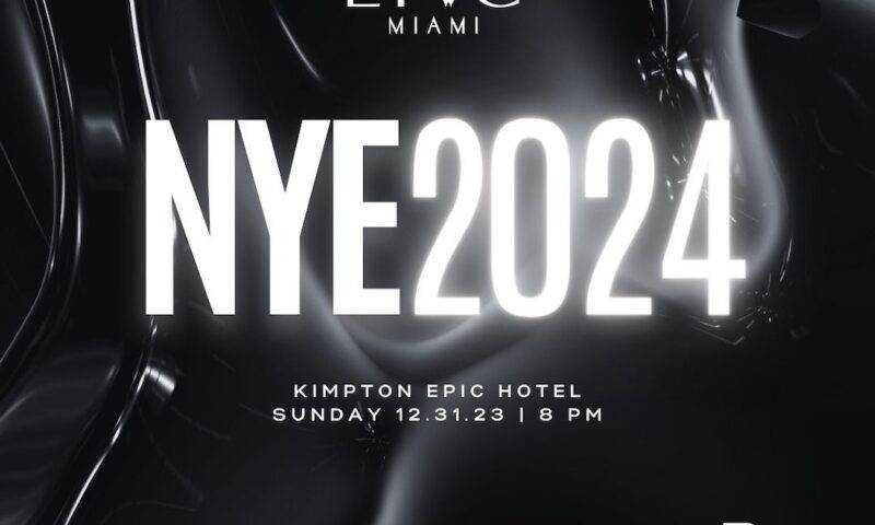 Kimpton EPIC Hotel NYE 2024 Promo Code, Miami Florida, Discount Tickets, VIP Passes, Private Table, Champange, Party, New Years, Eve