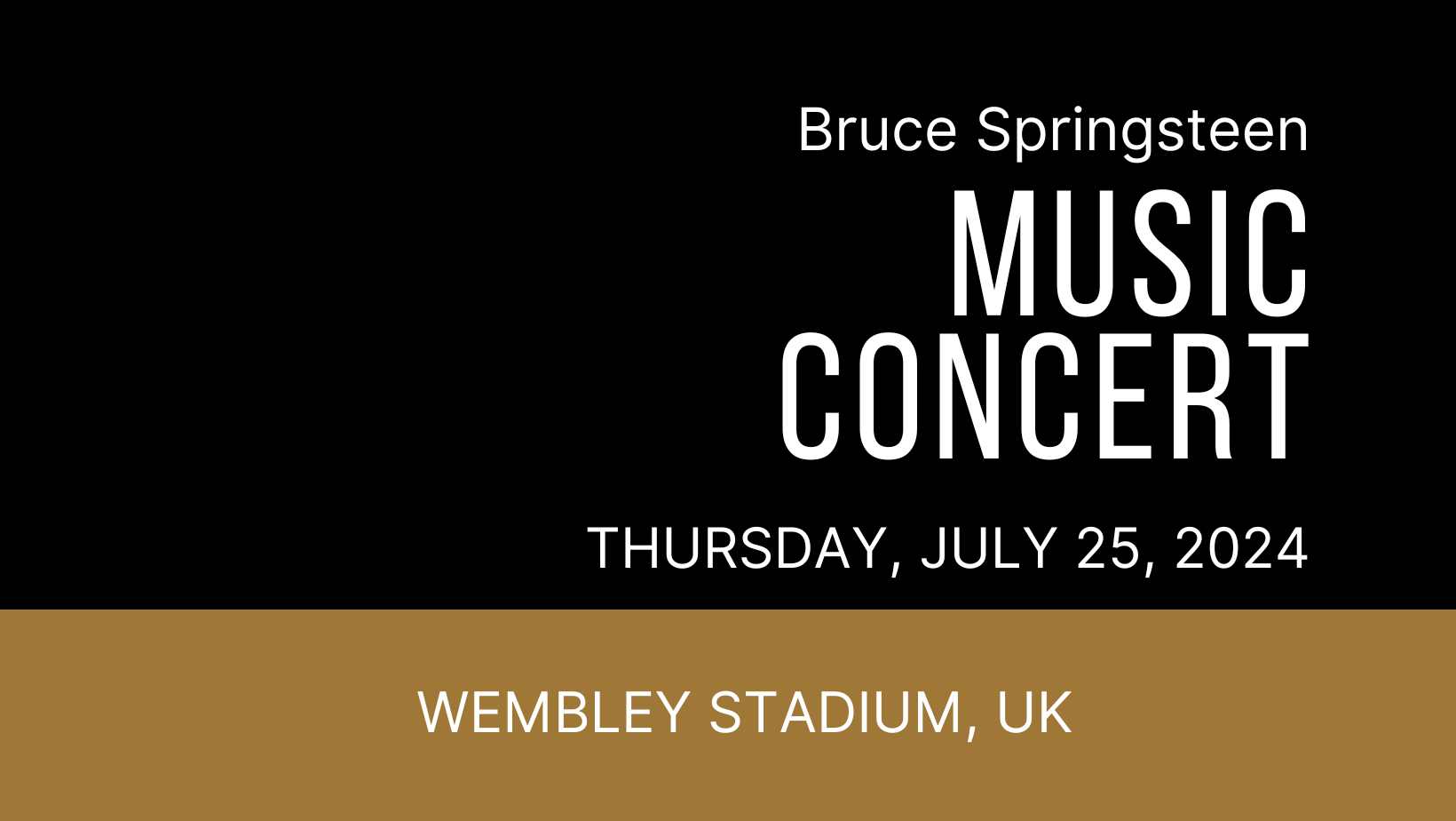Bruce Springsteen Tickets United Kingdom