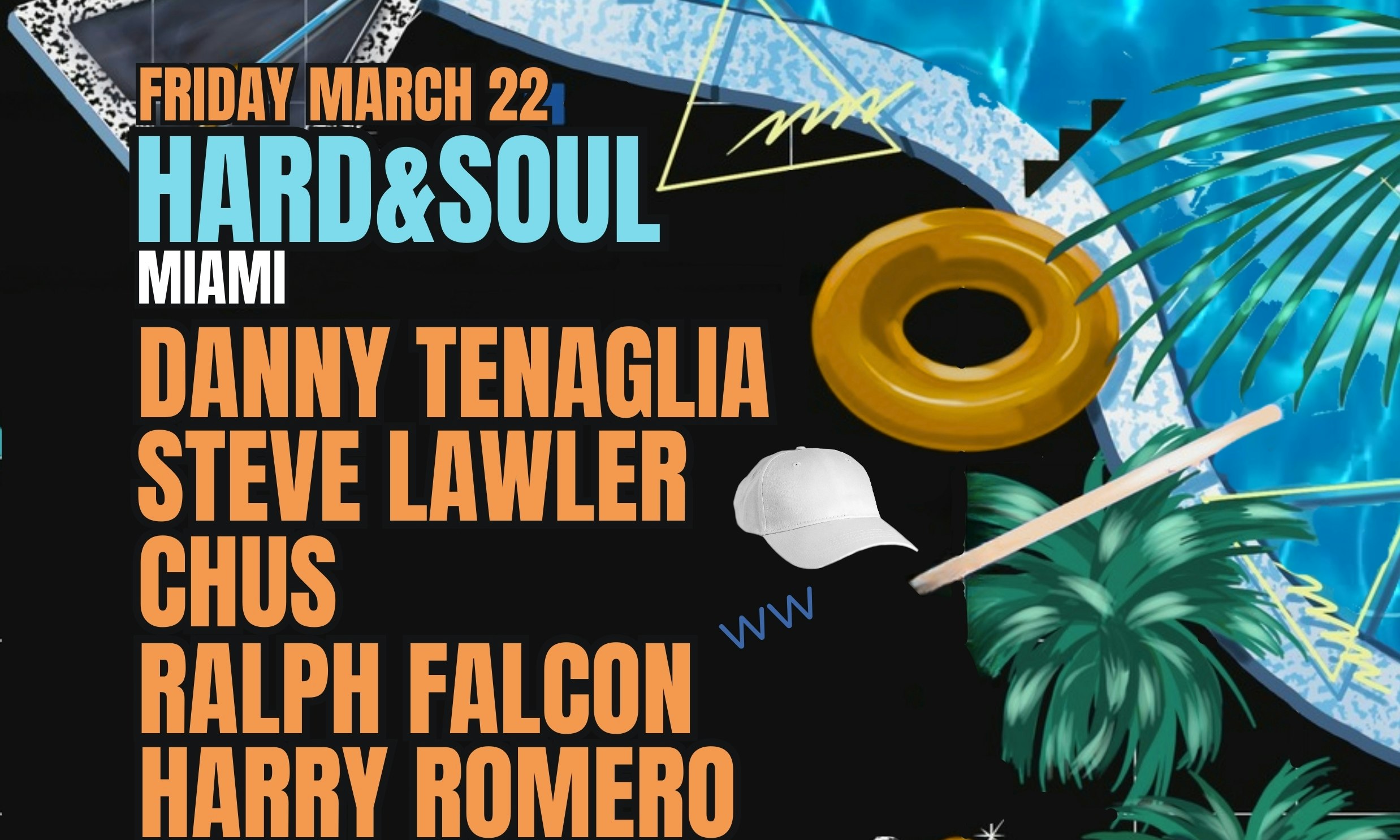 Danny Tenaglia Hard & Soul Miami Pool Party Promo Code, MMW 2024, Discount Tickets, Day, DJ, Music