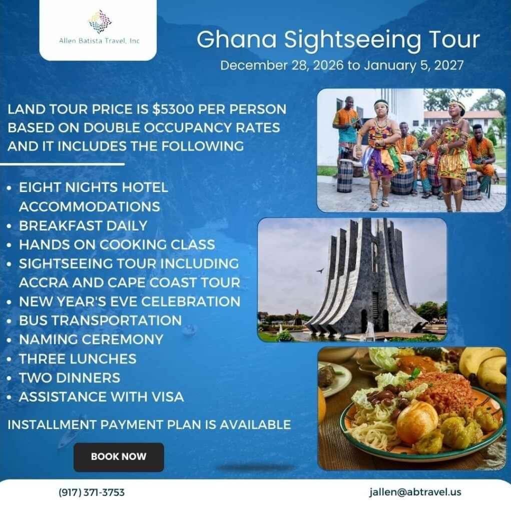 Ghana Sightseeing Tour Promo Code