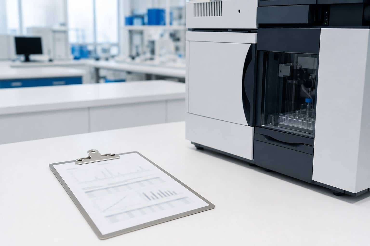 Generic Laboratory Testing Report And Analytical Equipment — Platinum Lion Peptides Research Policies and General Information